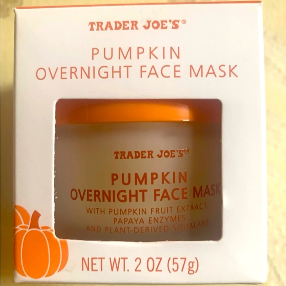 Trader Joe’s pumpkin face moisturizer